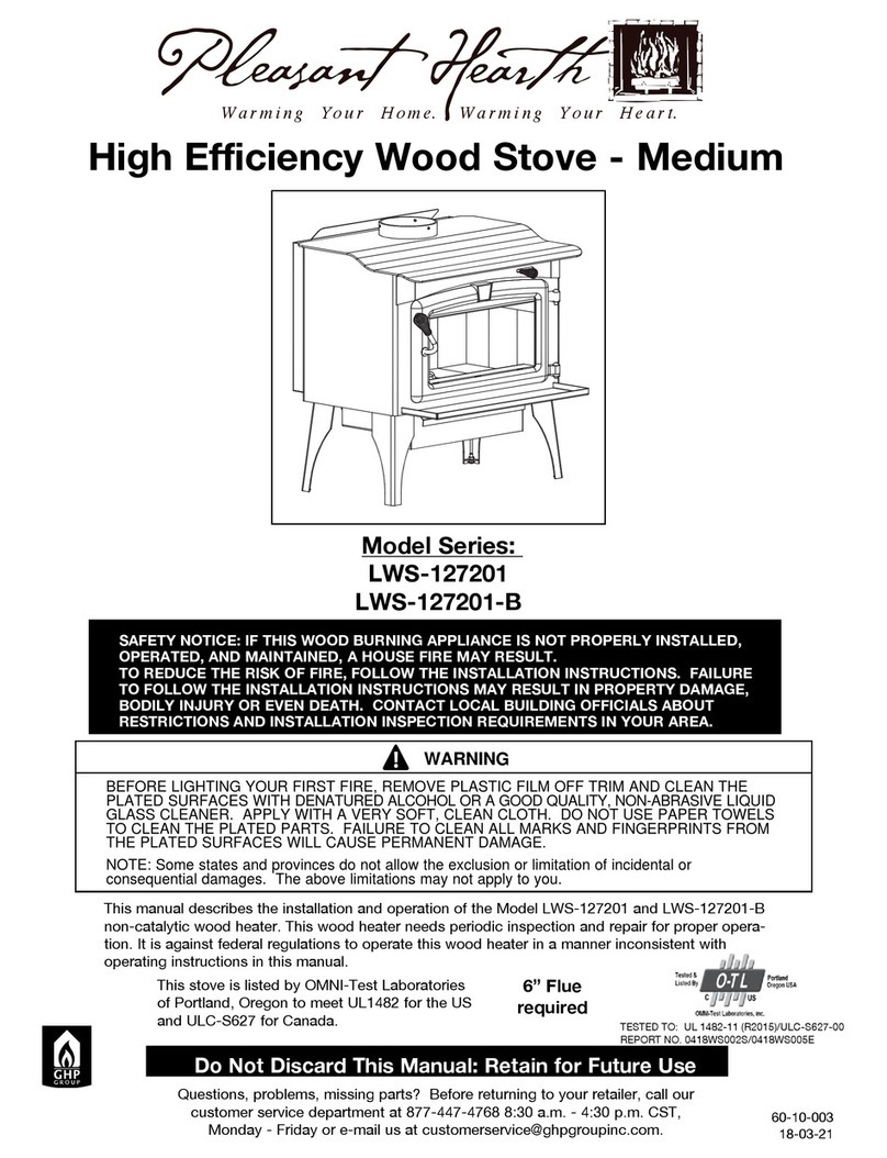 pleasant hearth LWS-127201-B manual pleasant hearth LWS-127201-B manual