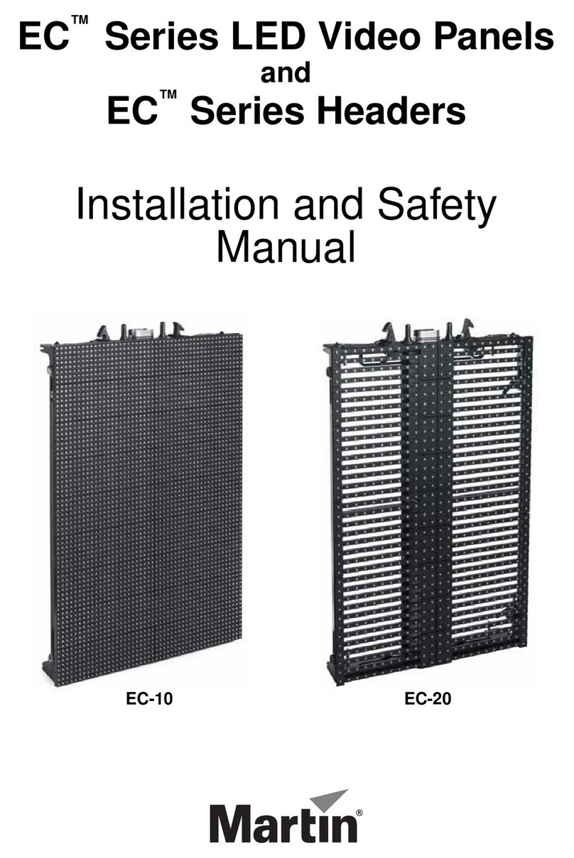 Martin EC-10 Installation and safety manual Martin EC-10 Installation and safety manual