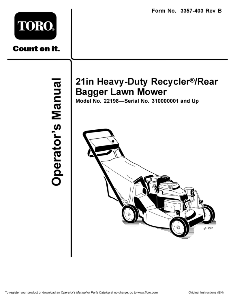 Toro 22198 User manual