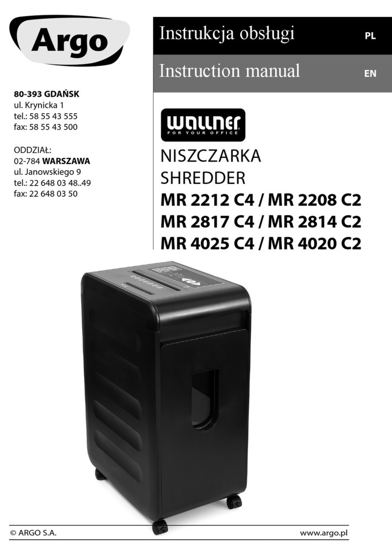 Argo Wallner MR 2212 C4 instruction manual