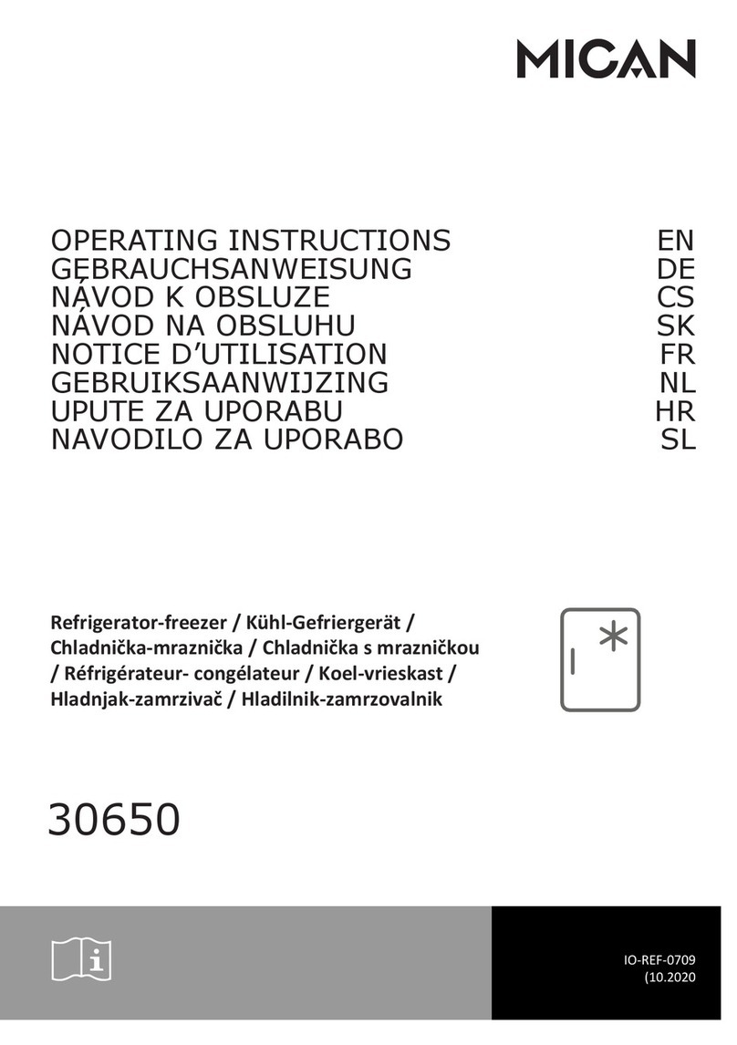 MICAN SKB388F1AS operating instructions