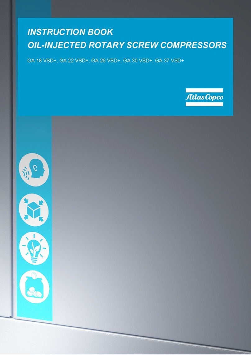Atlas Copco GA 18 VSD+ User manual