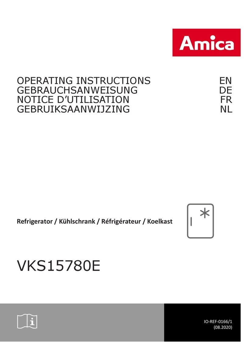 Amica VKS15780E operating instructions