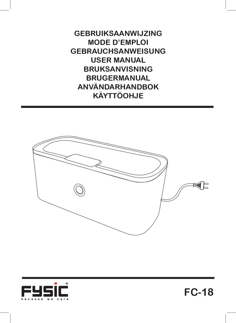 Fysic FC-18 user manual