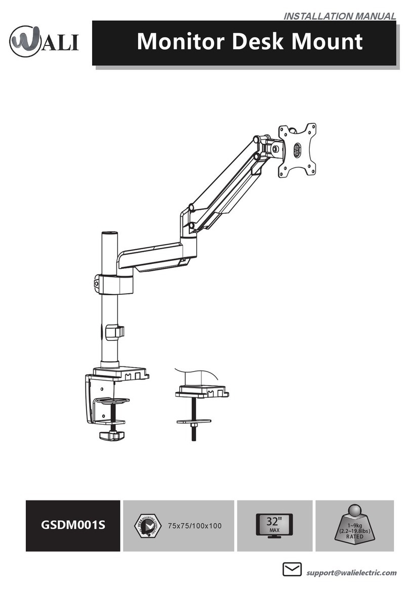 Wali GSDM001S installation manual Wali GSDM001S installation manual