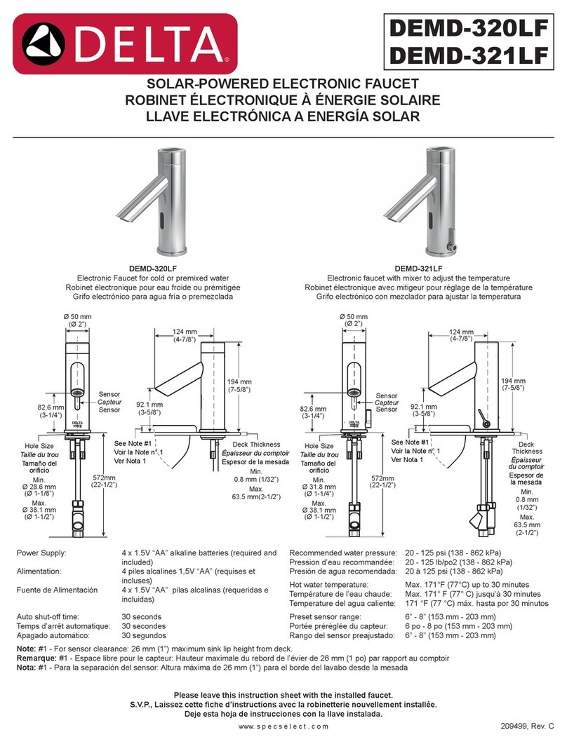 Delta DEMD-321LF User manual
