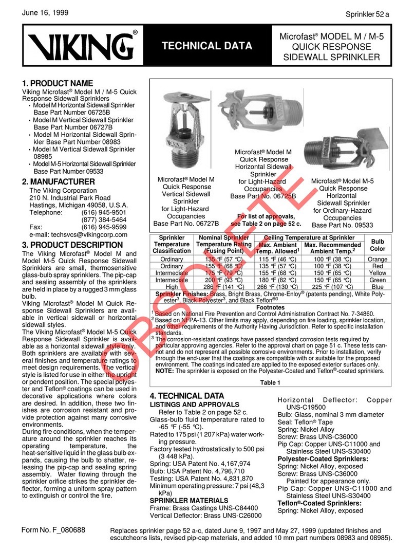 Viking Microfast M Instruction manual