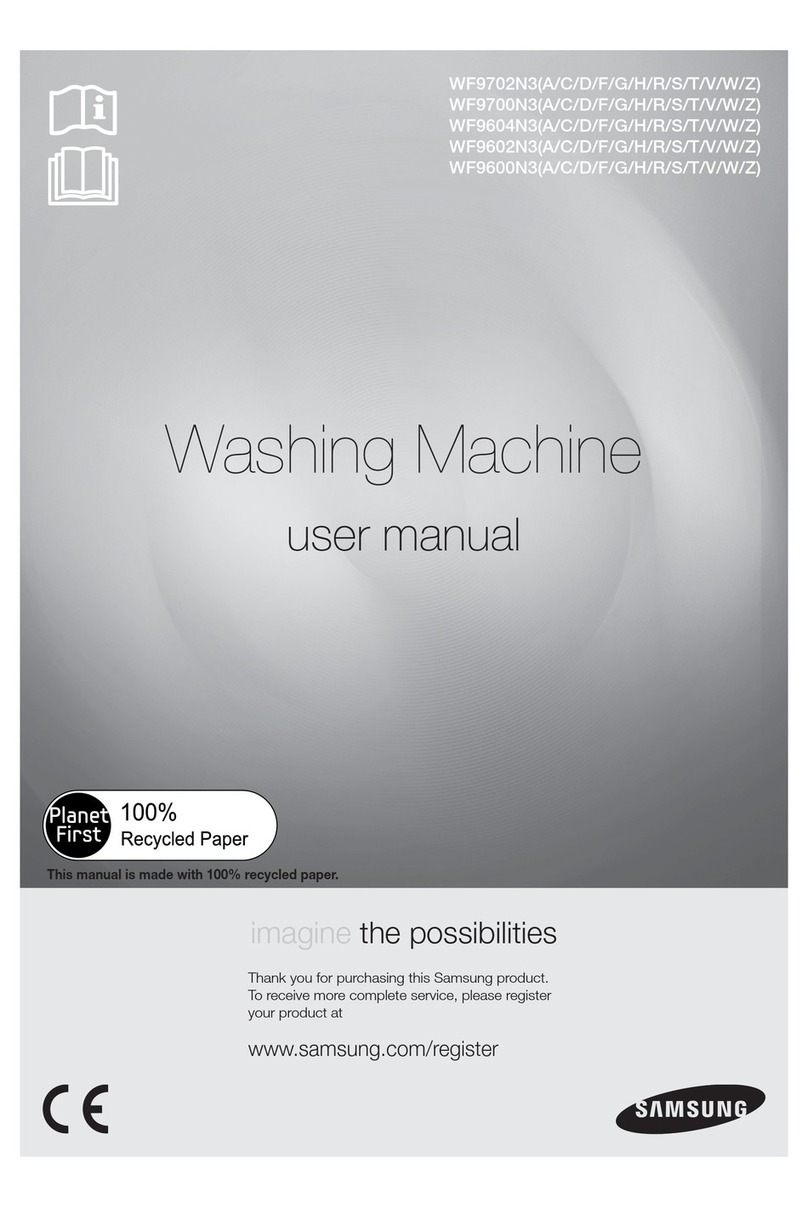 Samsung WF9702N3 User manual