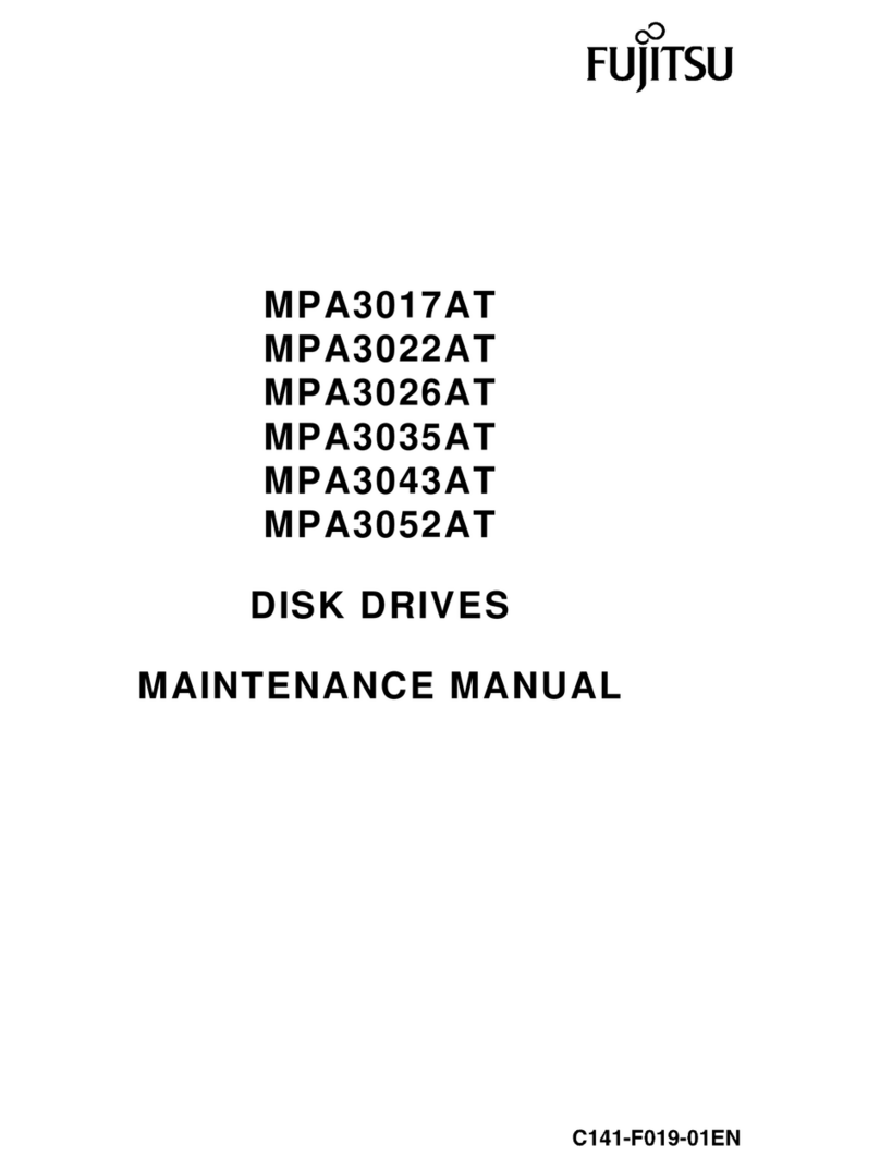 Fujitsu MPA3022AT User manual Fujitsu MPA3022AT User manual