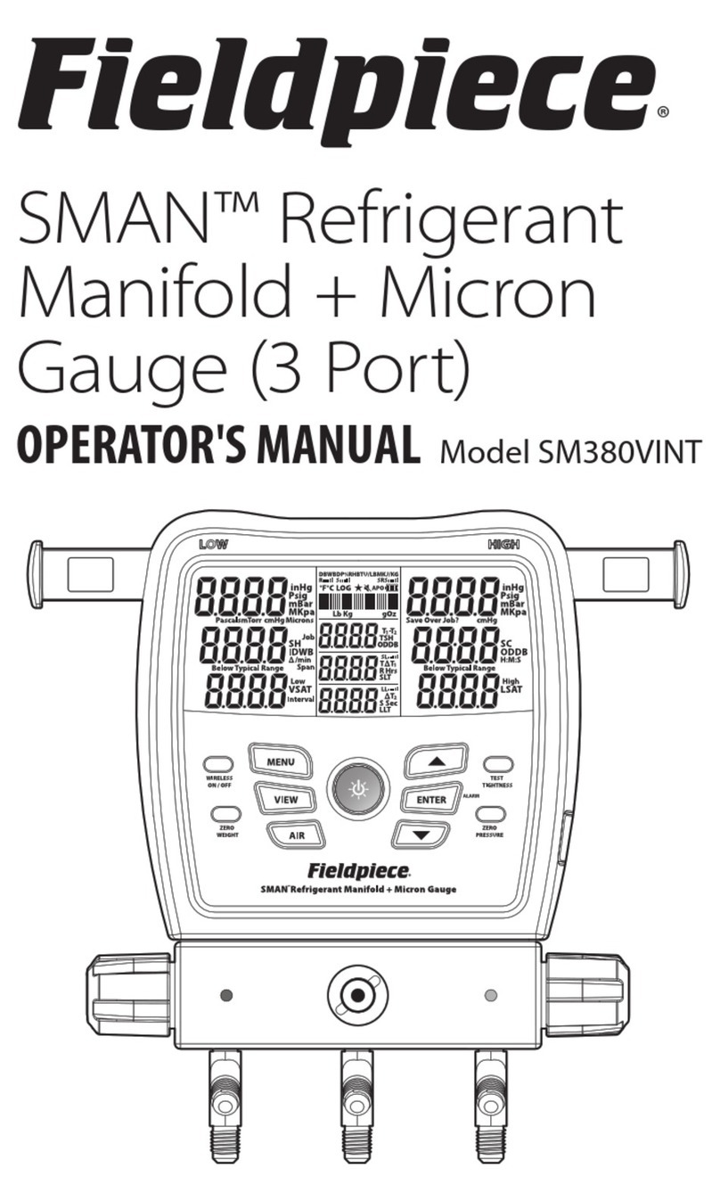 Fieldpiece SMAN SM380VINT User manual