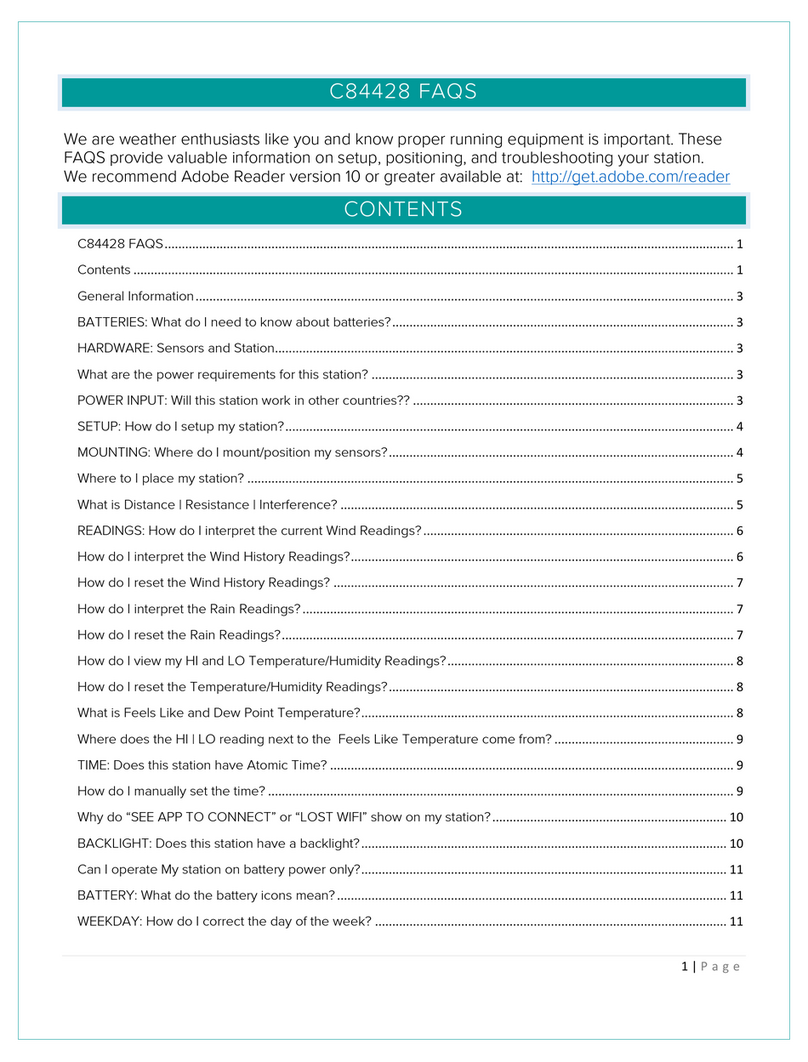 La Crosse Technology C84428 Faqs