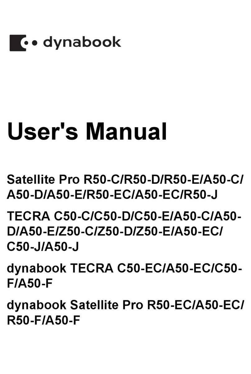 dynabook Satellite Pro R50-D User manual