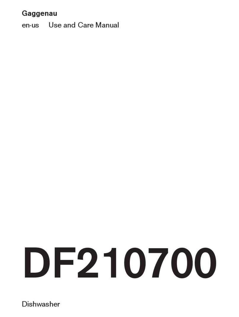 Gaggenau DF210700 User manual