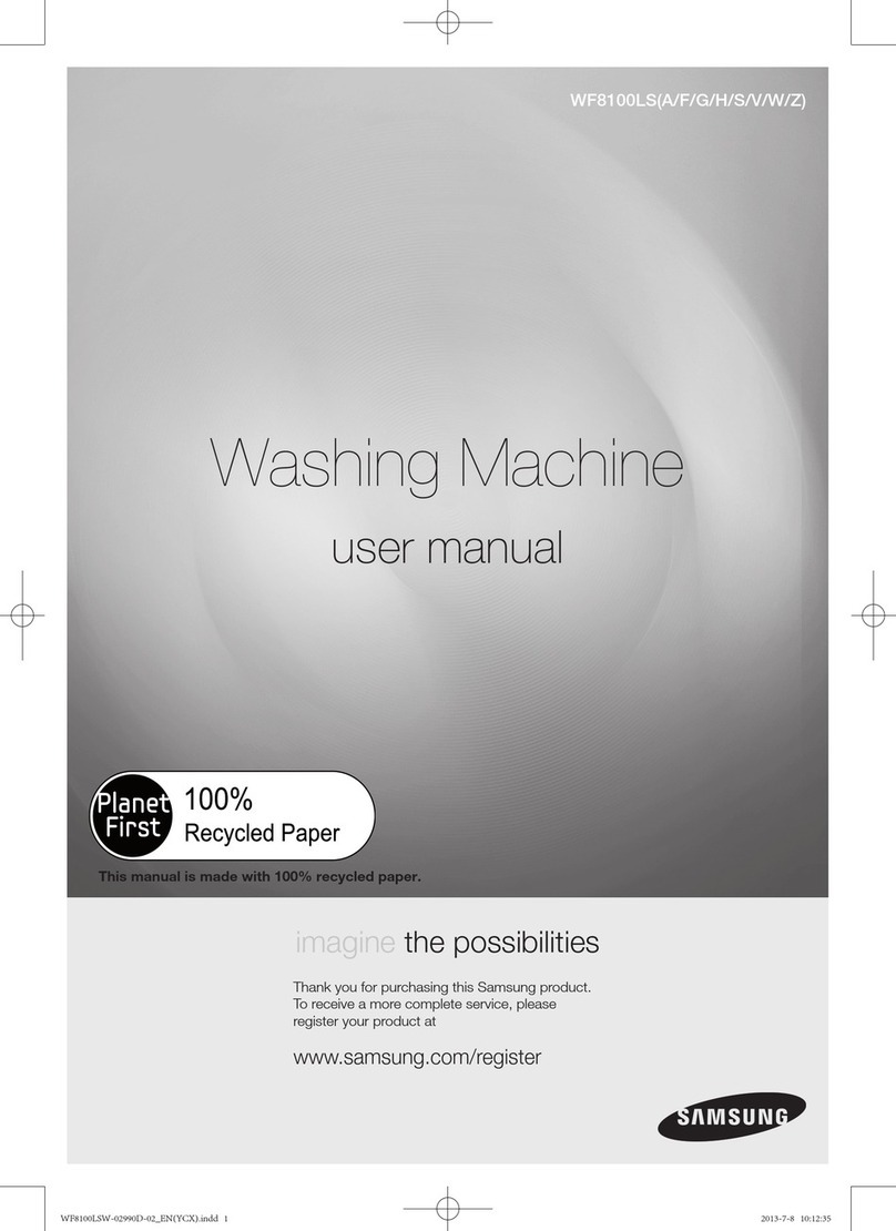 Samsung WF8100LS User manual