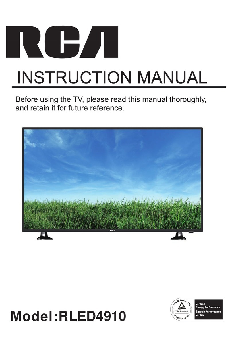RCA RLED4910 User manual