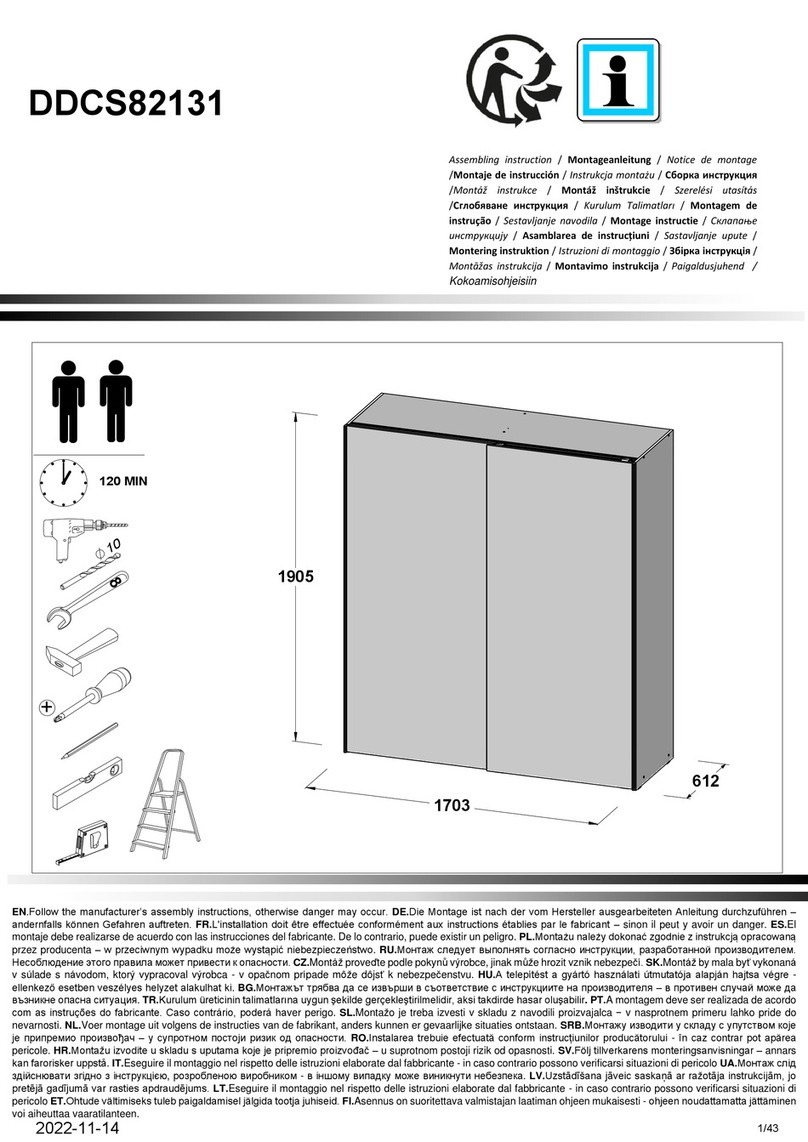 Forte DDCS82131 User manual