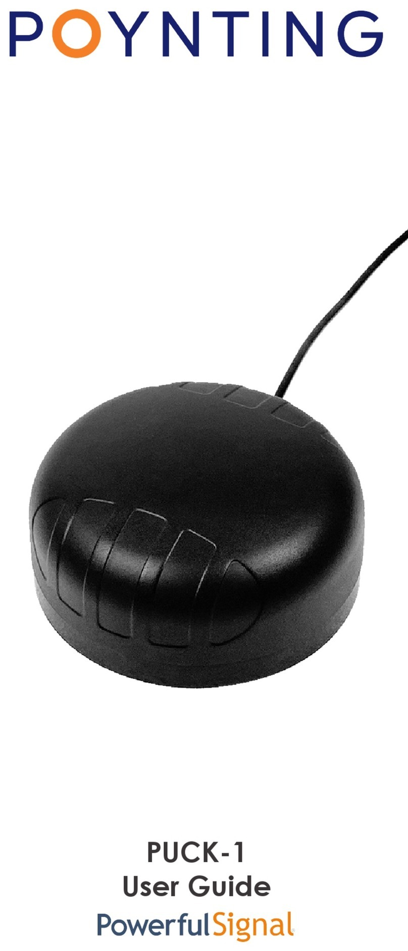 Poynting PowerfulSignal PUCK-1 User manual Poynting PowerfulSignal PUCK-1 User manual