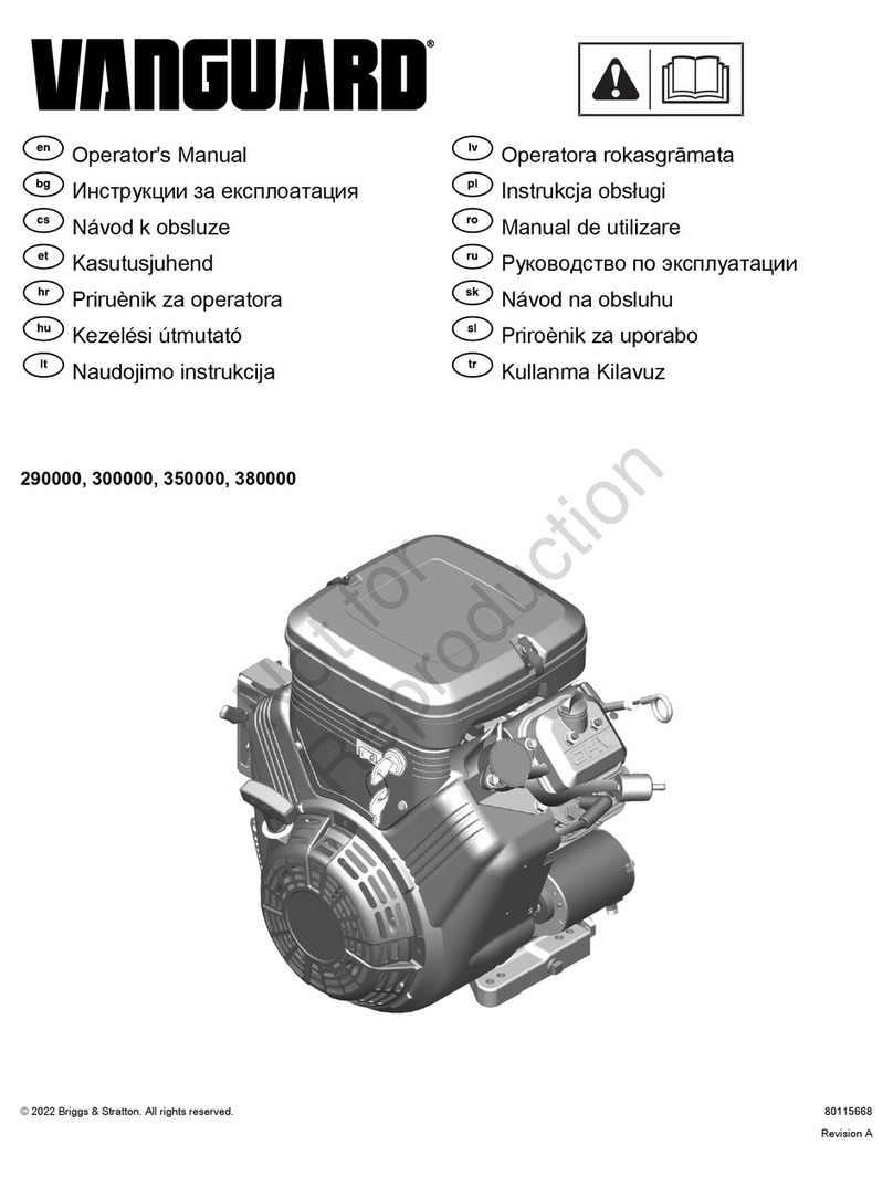 Vanguard 38E3 Operator's manual