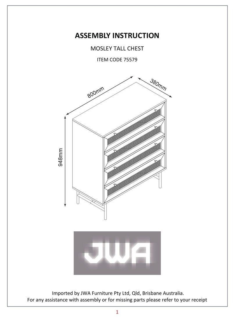 JWA MOSLEY 75579 User manual JWA MOSLEY 75579 User manual