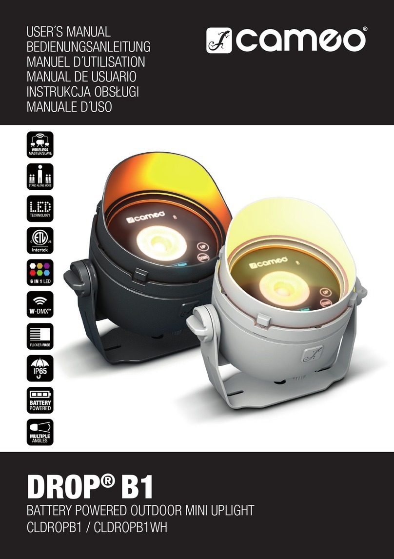 Cameo DROP B1 user manual