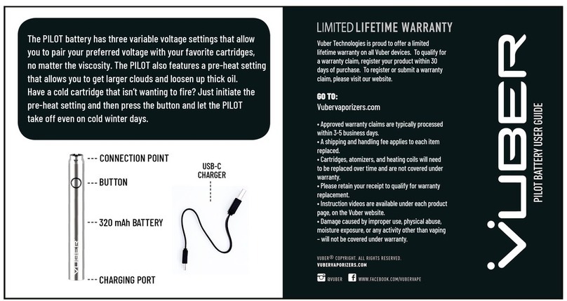 VUBER PILOT user manual