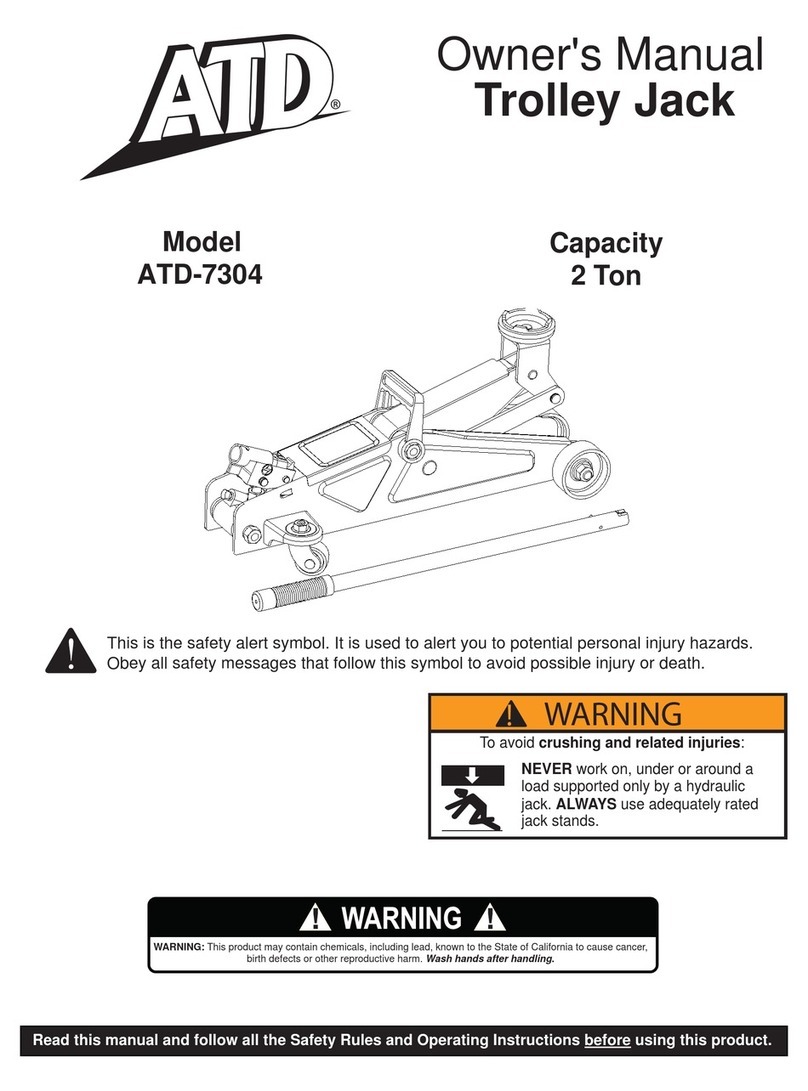 ATD Tools ATD-7304 owner's manual ATD Tools ATD-7304 owner's manual