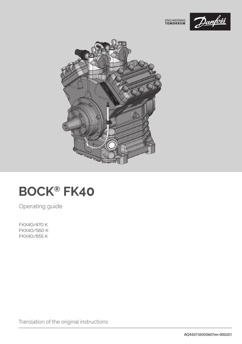 Danfoss BOCK FK40 User manual Danfoss BOCK FK40 User manual