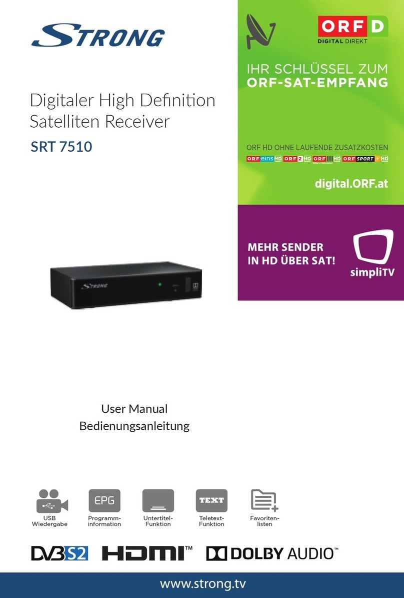 Strong 9120072370595 user manual