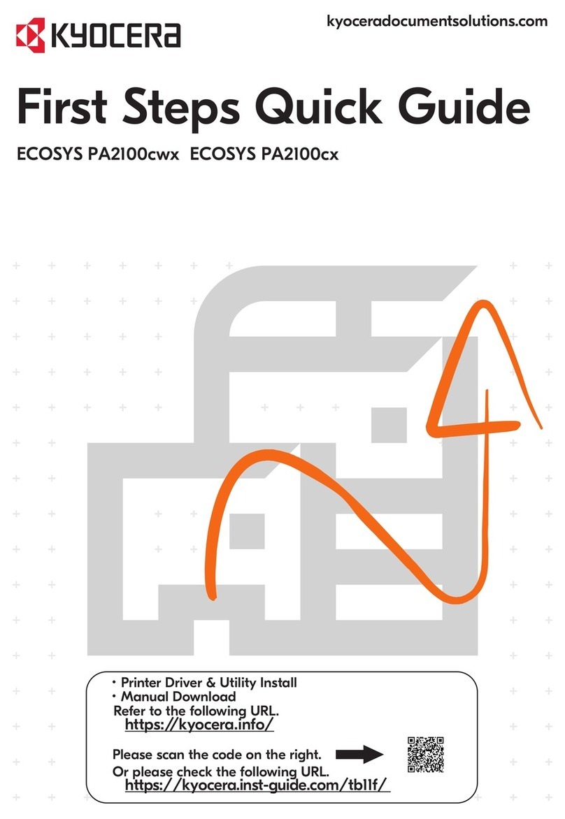 Kyocera ECOSYS PA2100cwx User manual