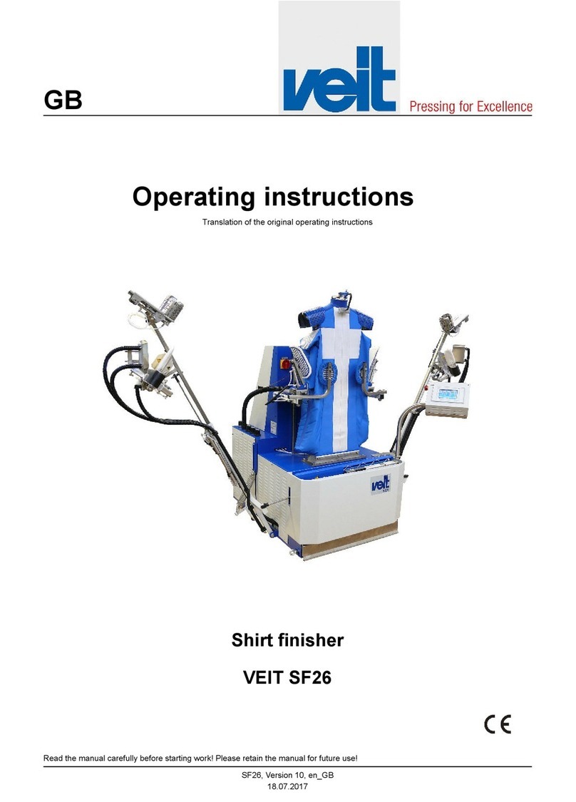 Veit SF26 operating instructions