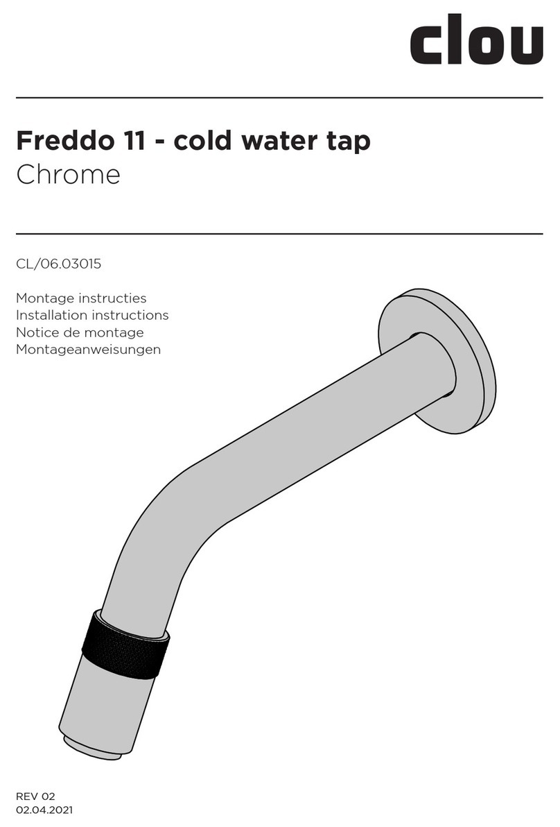 Clou Freddo 11 CL/06.03015 User manual