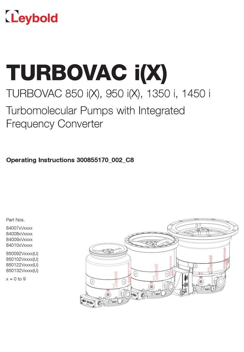 LEYBOLD TURBOVAC i(X) manual