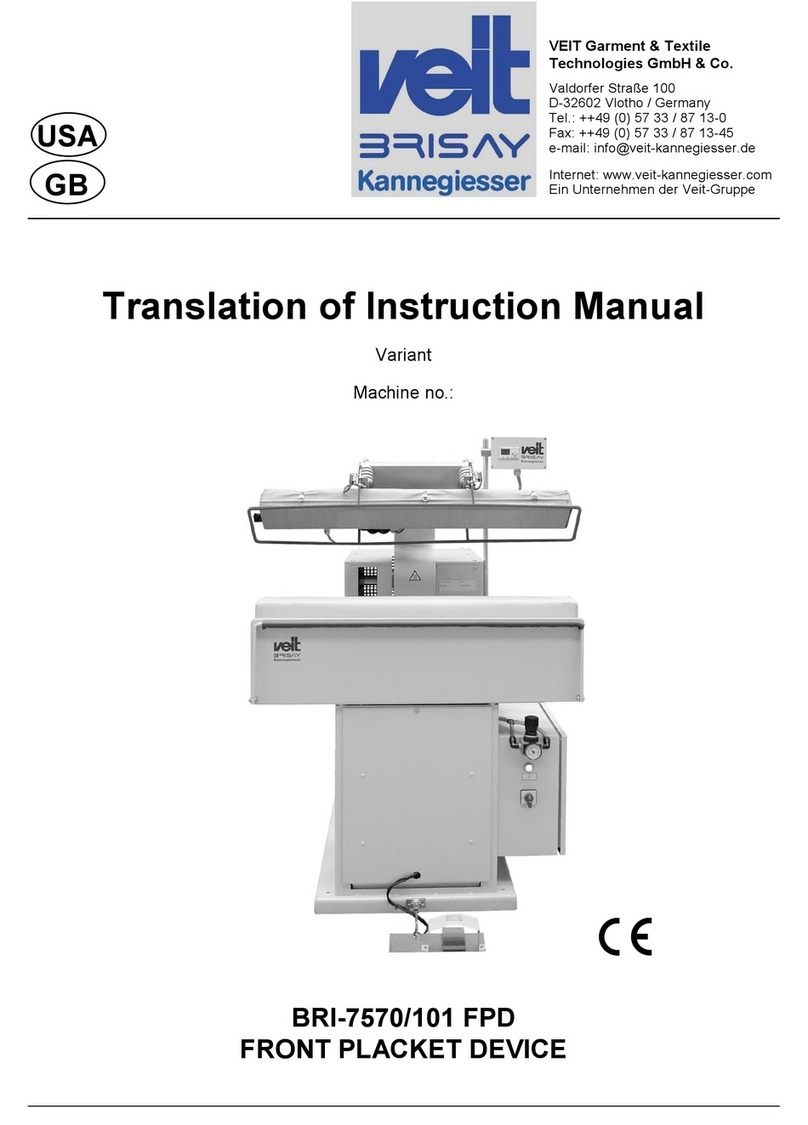 Veit Brisay BRI-7570/101 FPD instruction manual