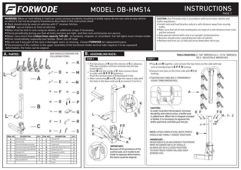 FORWODE DB-HMS14 User manual