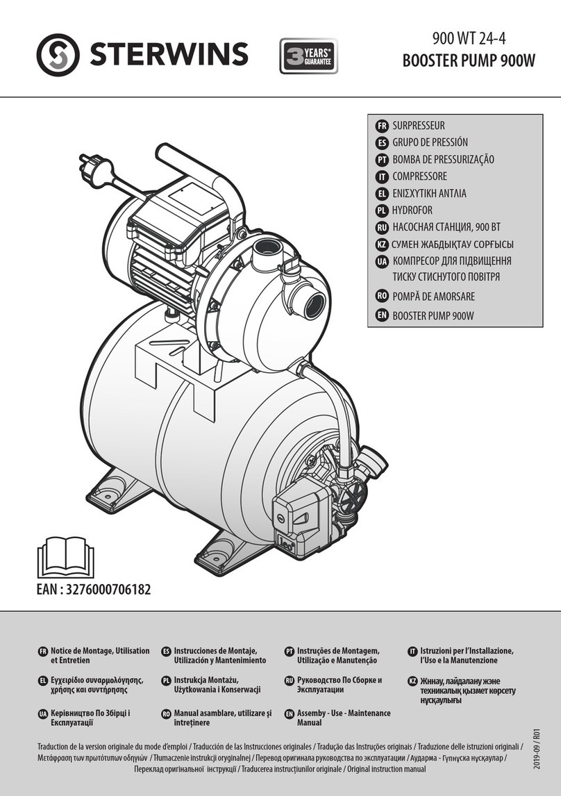 STERWINS 900WT24-4 Assemby - Use - Maintenance Manual