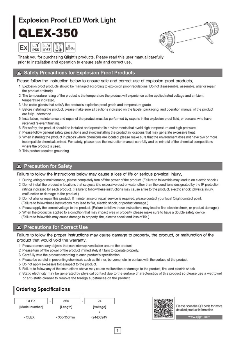 Qlightec QLEX-350 User manual