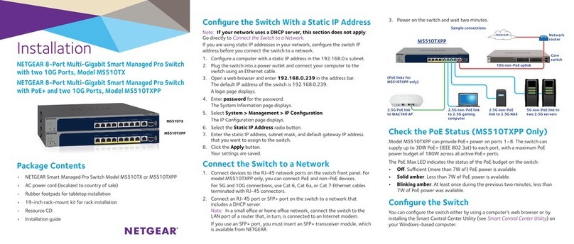 NETGEAR MS510TXPP User manual