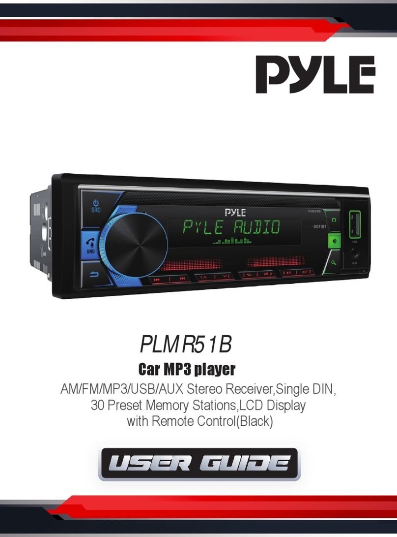 Pyle PLMR51B User manual