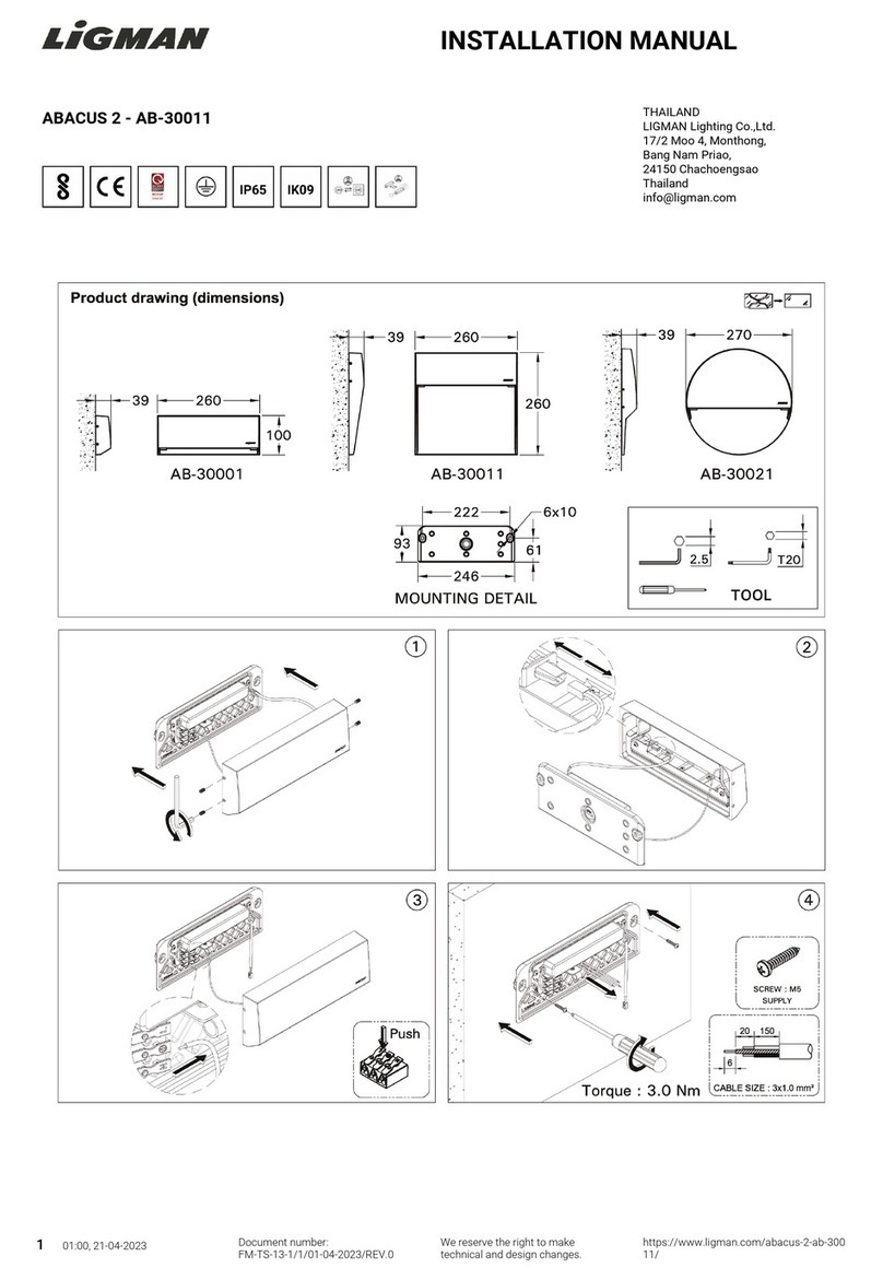 LIGMAN ABACUS 2 User manual