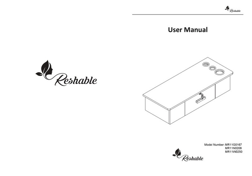 Reshable MR11G0167 User manual Reshable MR11G0167 User manual