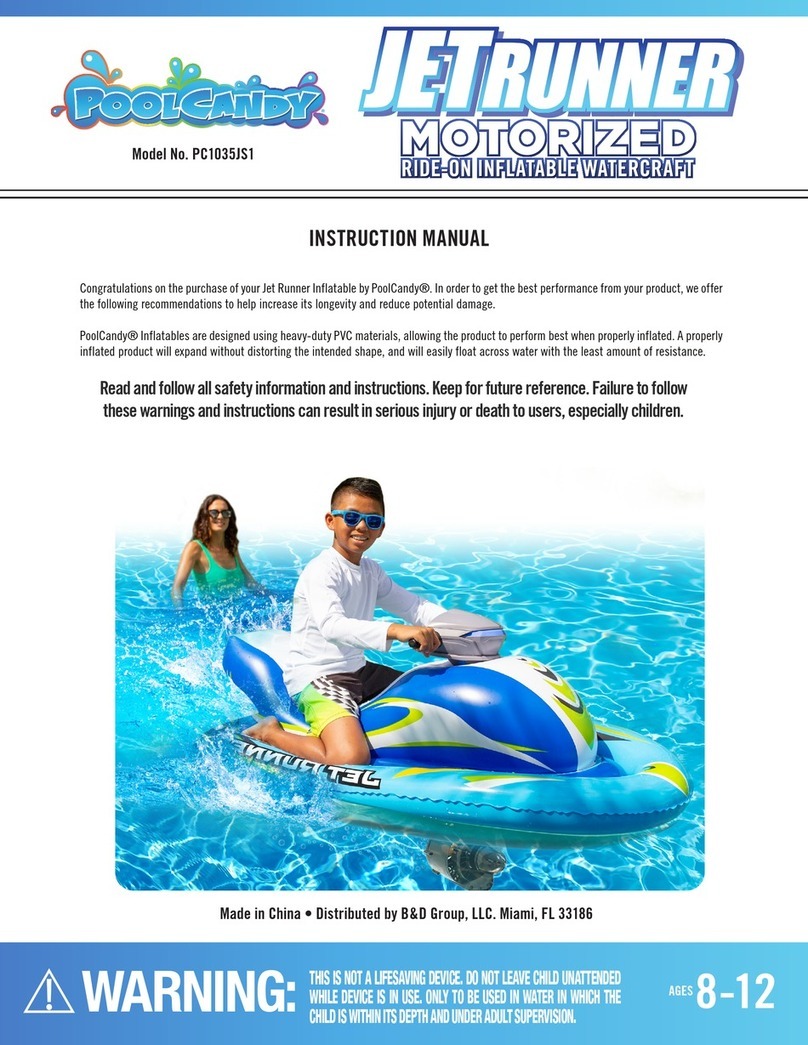 Poolcandy JETRUNNER PC1035JS1 instruction manual