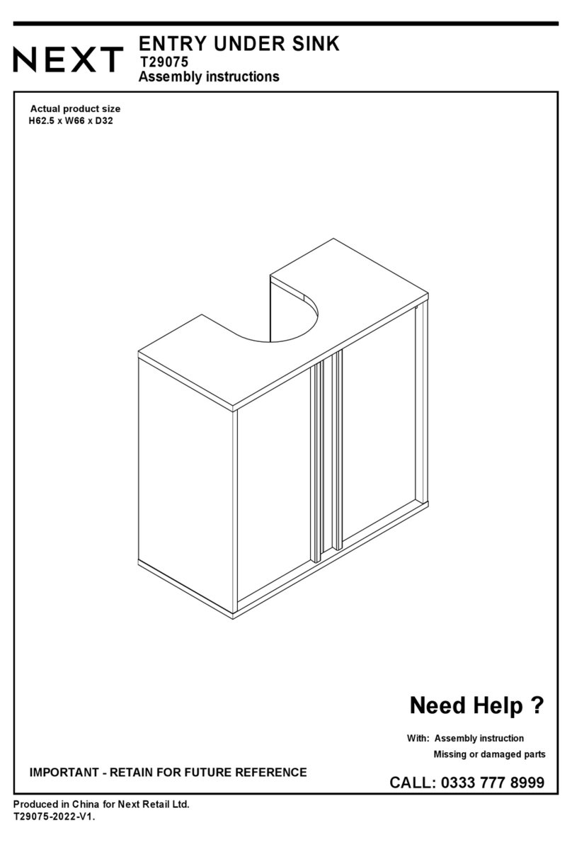 Next ENTRY T29075 User manual Next ENTRY T29075 User manual
