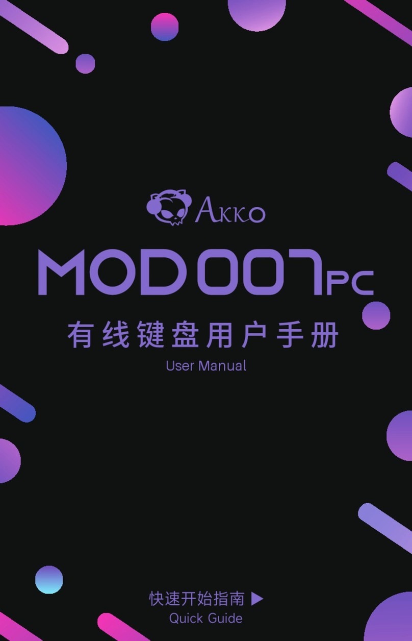 Akko MOD007 PC user manual