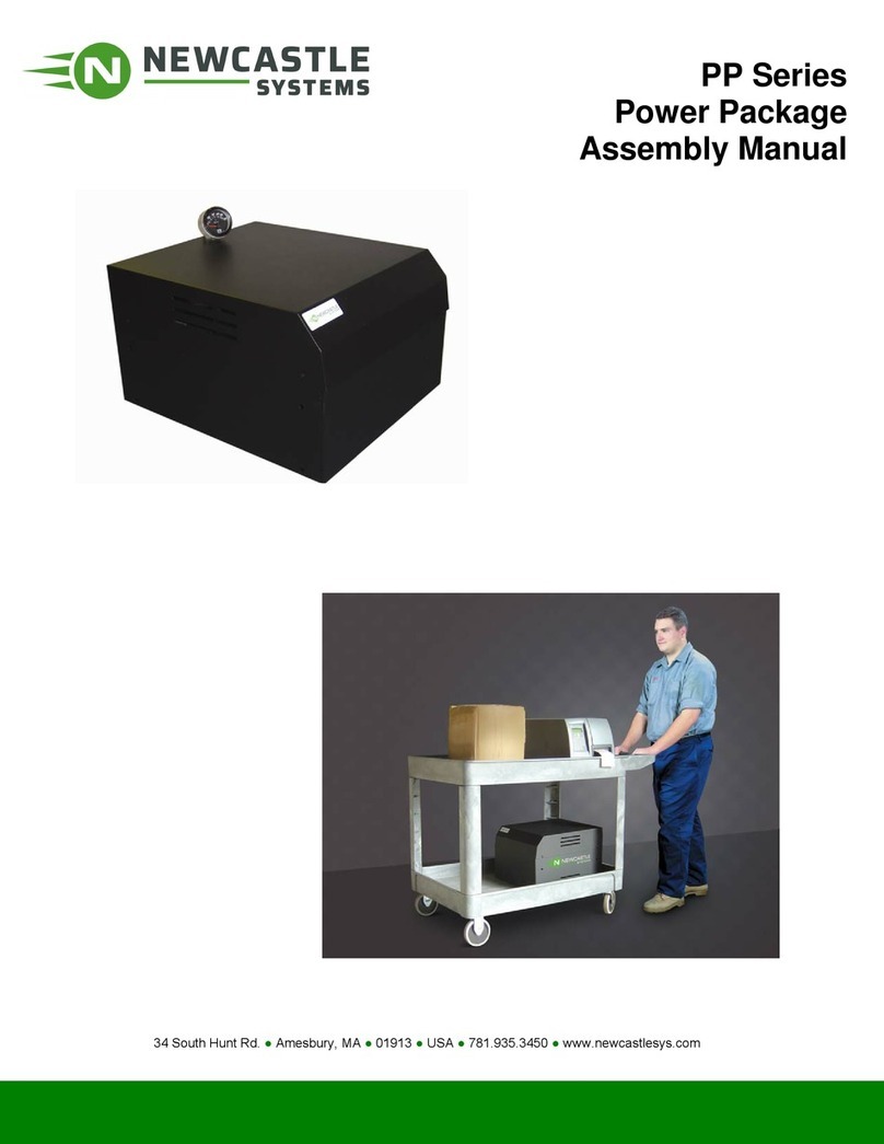 Newcastle Systems PP Series Assembly manual