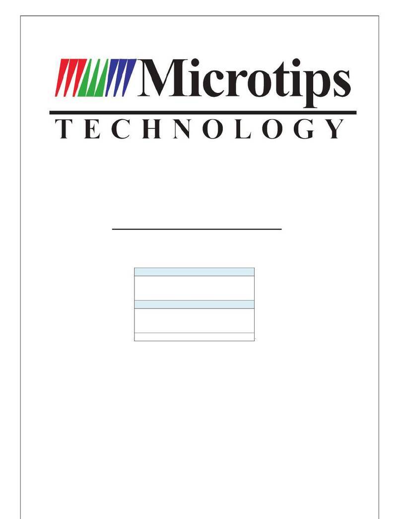 Microtips Technology DEPG0750RWU790F30 user manual