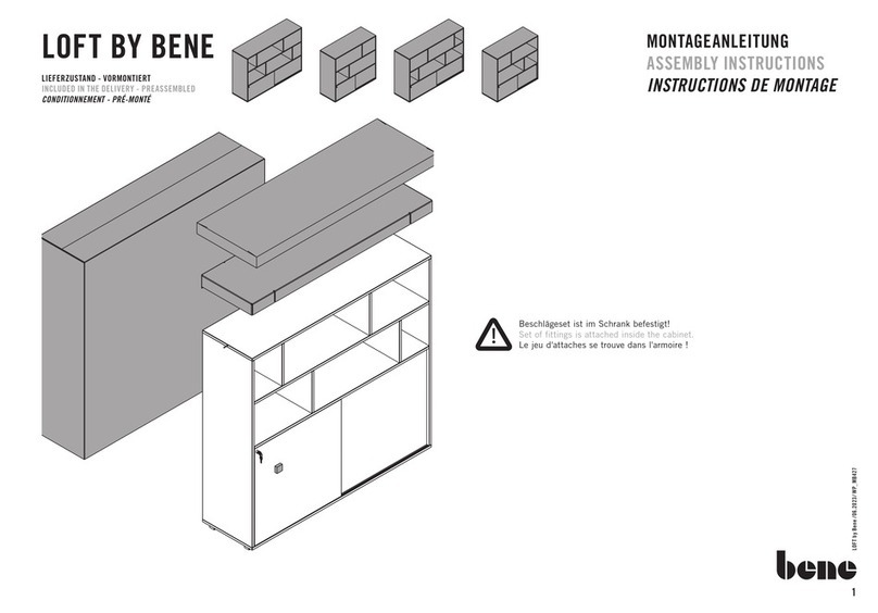 BENE LOFT Assembly instructions BENE LOFT Assembly instructions