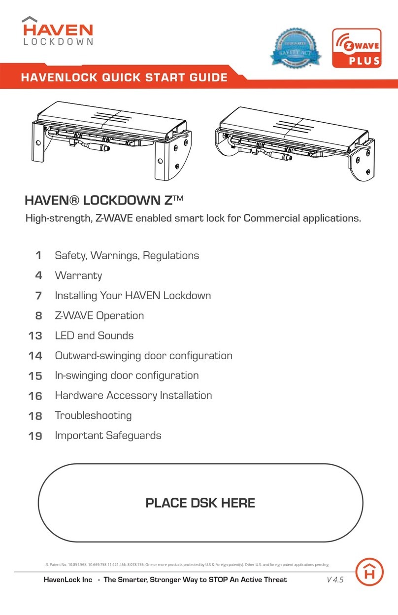 Haven LOCKDOWN Z quick start guide