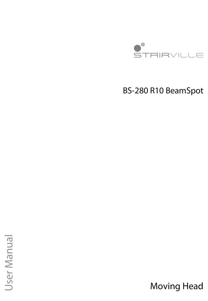 Stairville BS-280 R10 BeamSpot user manual