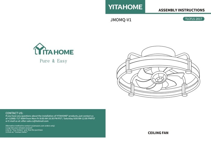 YitaHome JMOMQ-V1 Assembly instructions