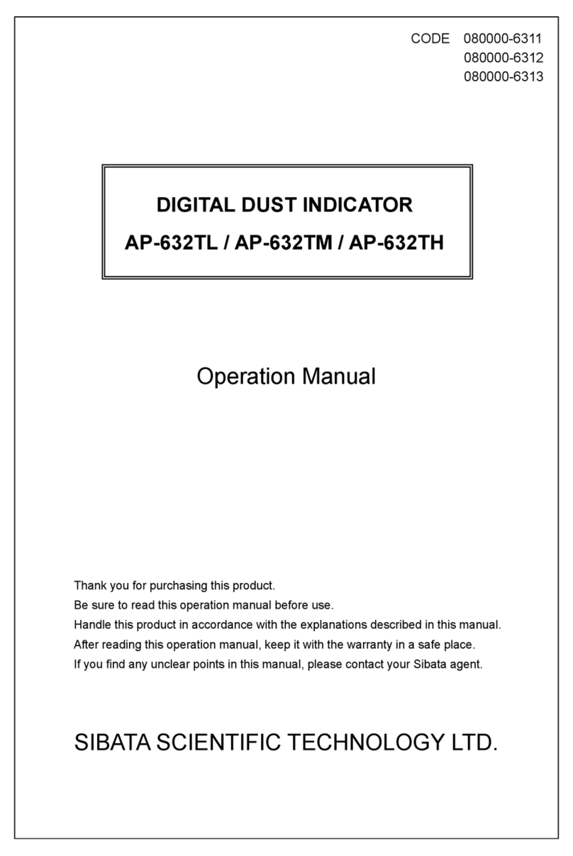 Sibata AP-632TL Operation manual Sibata AP-632TL Operation manual